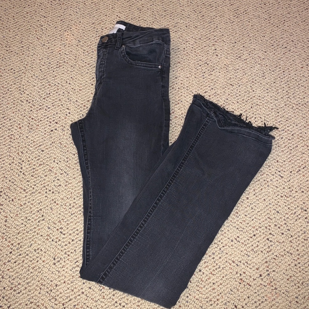 H&M black flare jeans
